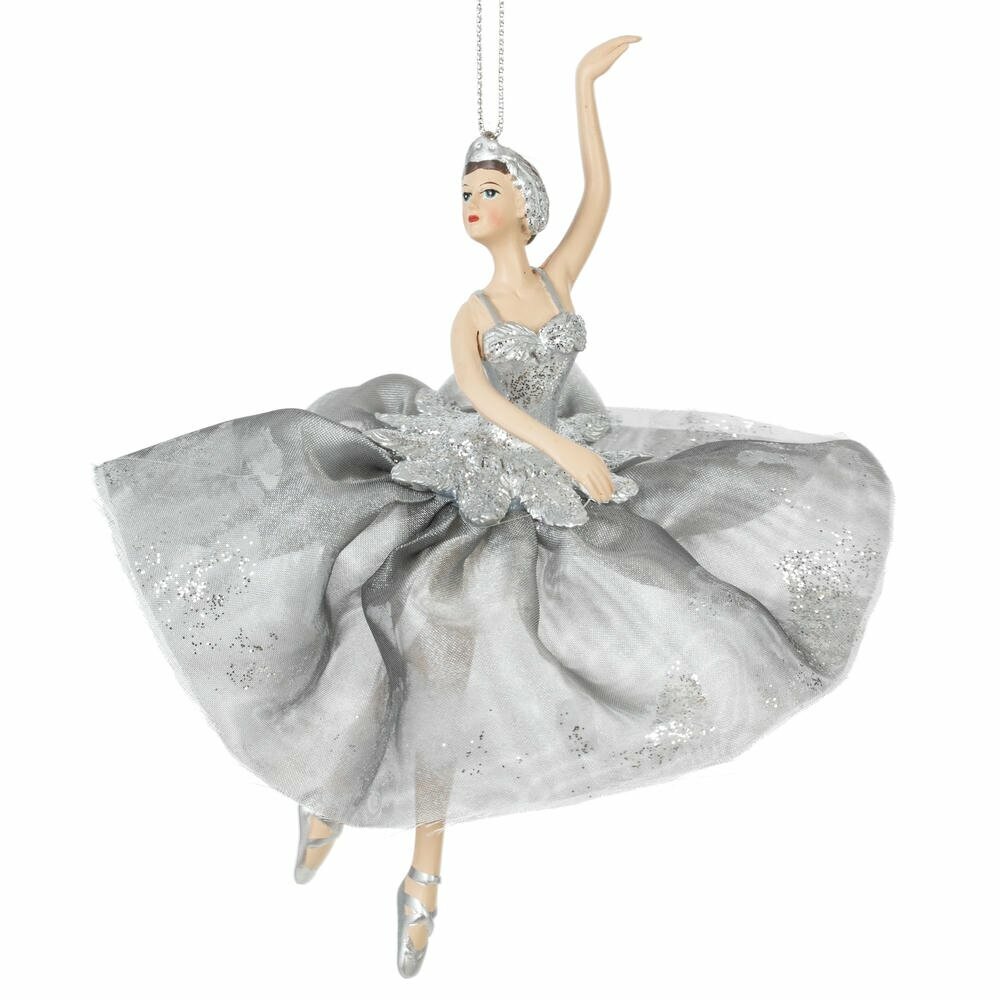 Елочная игрушка Балерина, H16 cм KSM-853685