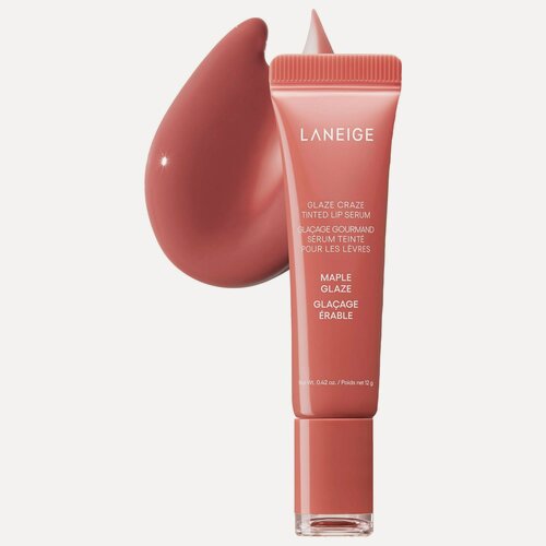 Изображение товара LANEIGE Тинт сыворотка для губ Glaze Craze Tinted Lip Serum - Maple Glaze 12 гр