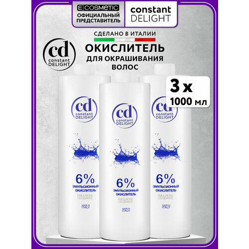 фото Окислитель 6 % constant delight эмульсионный 1000 мл - 3 шт