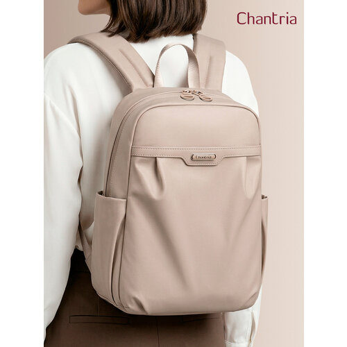 фото Рюкзак женский городской chantria cb00769 для ноутбука 14", объем 10 л, повседневный, ручная кладь для путешествий j-11