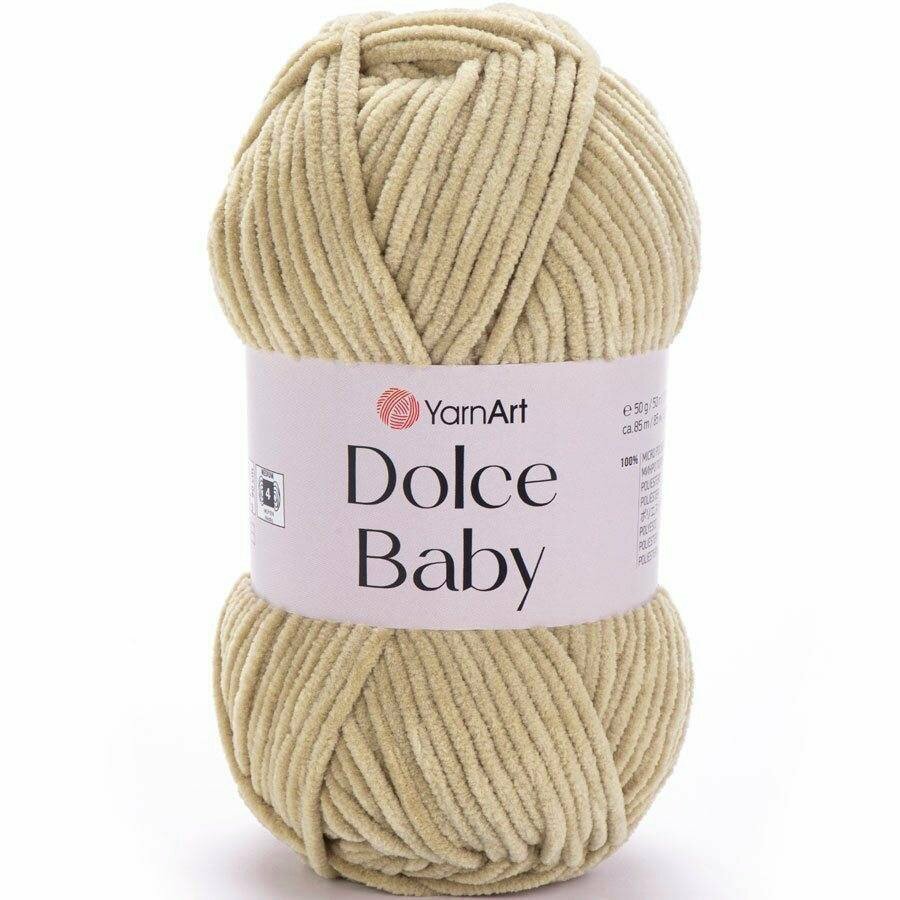Пряжа Yarnart DOLCE BABY 747 бежевый (5 мотков)