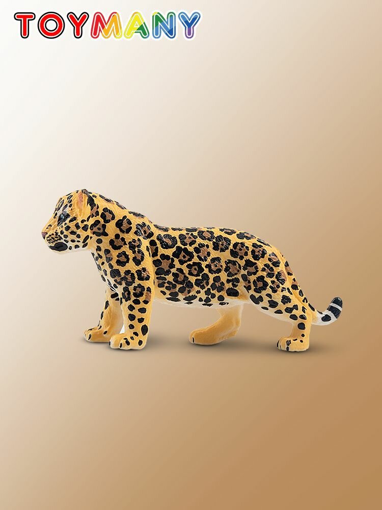 Toymany Фигурка кошачьего животного, Детеныш ягуара, подарок и коллекция