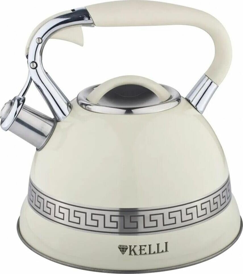 Чайник для плиты KL 4506 3,0л Молочный