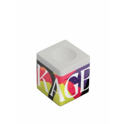 Мел для бильярда Kamui Kageki Pyramid Grey, серый, 1 шт.