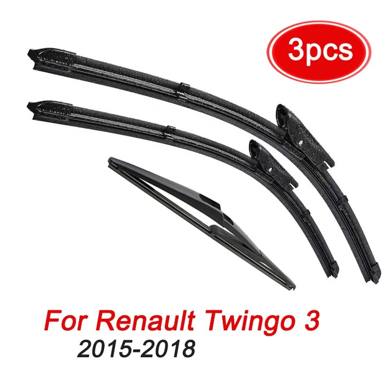 Щетки Стеклоочистителя WiperHD Для Лобового Стекла Renault Megane 3 2015-2018, 20 Дюймов + 14 Дюймов + 12 Дюймов