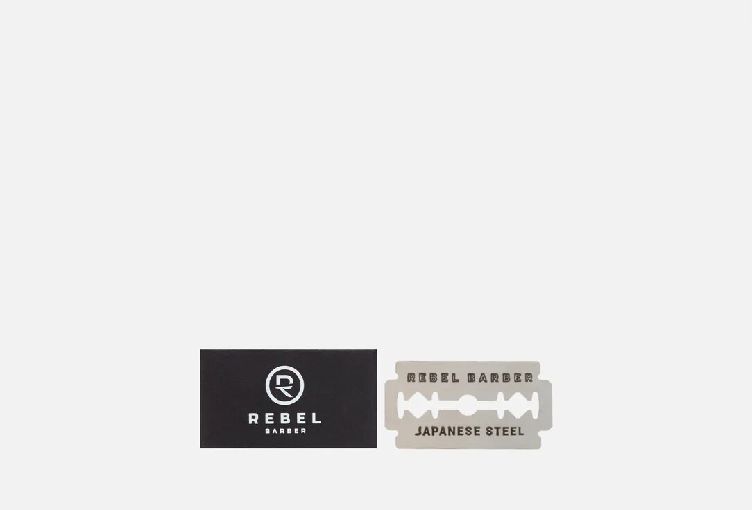 Rebel barber Double Edge Blade Сменные лезвия 10 шт