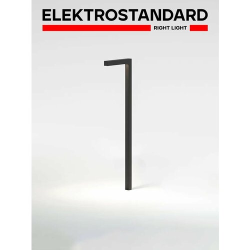 фото Уличный / ландшафтный светодиодный светильник elektrostandard stels 35181/s, 5 вт, 4000k цвет черный, ip65
