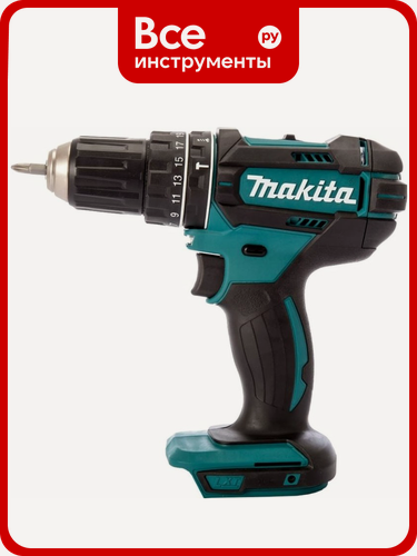 Изображение товара Аккумуляторная ударная дрель-шуруповерт Makita DHP482Z