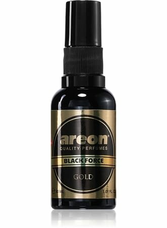 Освежитель воздуха Areon Black Force Gold, 30 мл