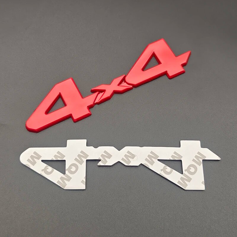 3D эмблема 4x4 Red 1pc для авто
