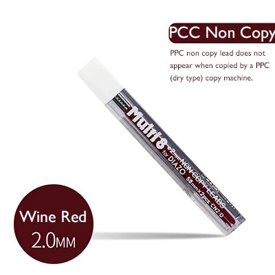 Механический стержень Pentel Multi 8 Wine Red 2.0 мм Non Copy