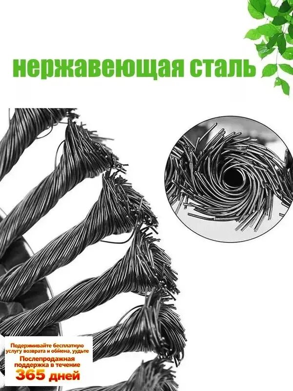 Сменная пластиковая катушка с леской для электрического и бензинового садового триммера, универсальный расходник — фото 1