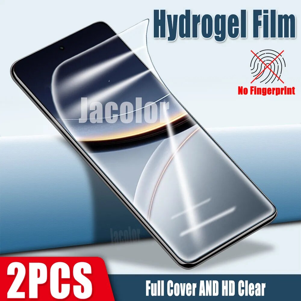 1-3 шт. гидрогелевая защитная пленка для Xiaomi Poco F7 Ultra F6 F5 Pro F4 F3 GT, For Poco F7, 2PCS