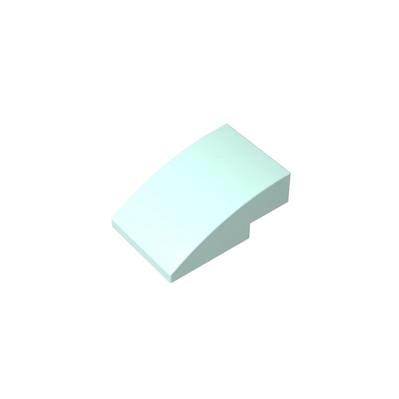 Gobricks 24309 изогнутые кирпичи, цвет 045, 10 шт.