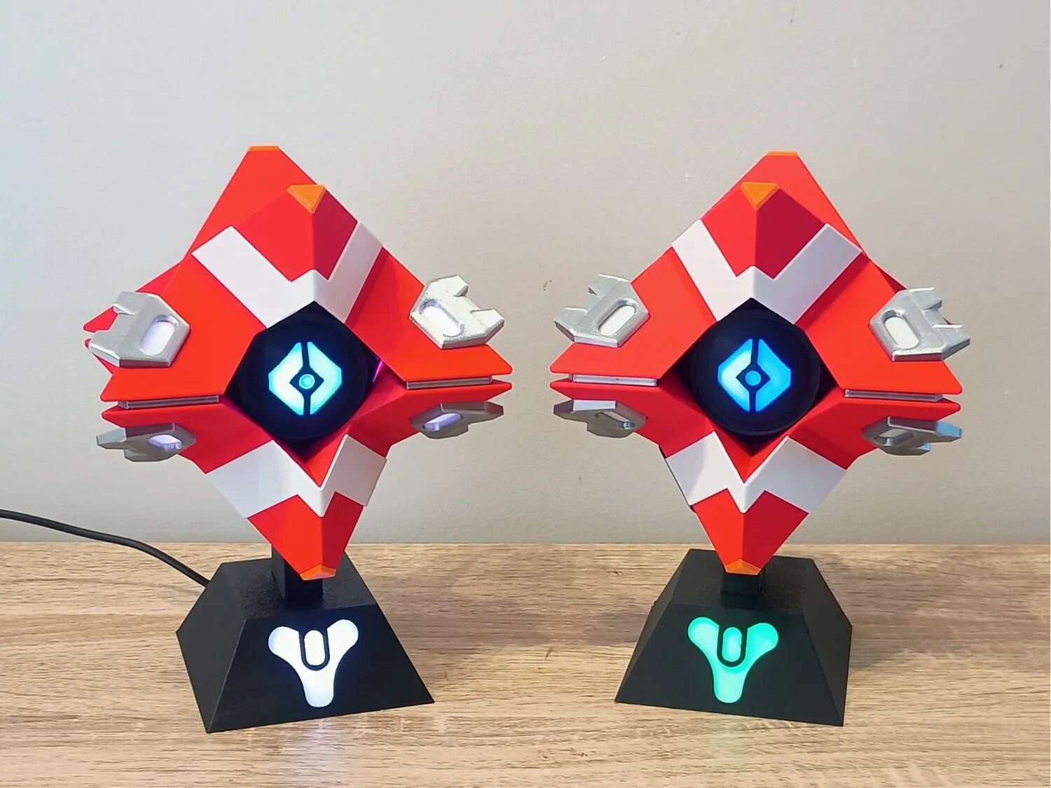 Призрак Destiny на подставке декор геймера