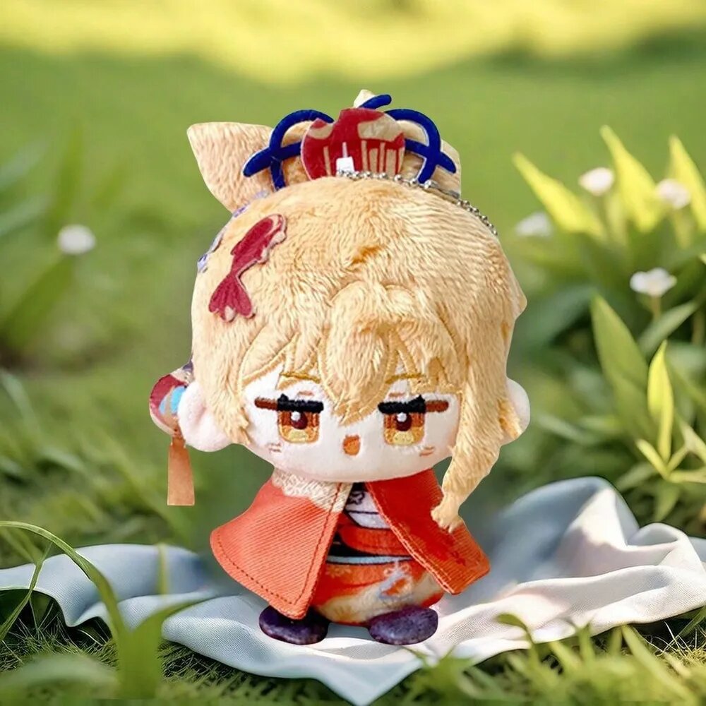Аниме Мягкие Игрушки Геншин Импакт Ёимия / Genshin Impact Yoimiya Плюшевая Кукла Игрушка 12CM
