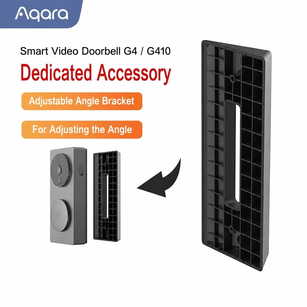 Кронштейн для видеодомофона Aqara G4/G410, черный