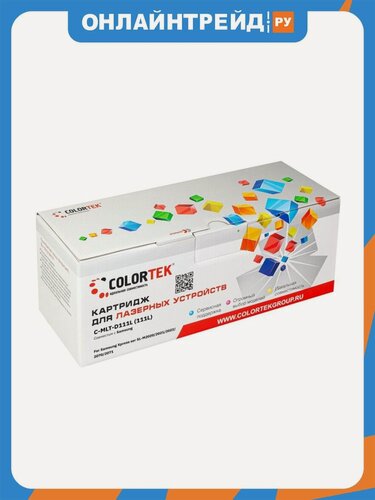 Изображение товара Совместимый лазерный картридж Colortek MLTD111L (D111L/111L/D111L) для принтеров Samsung Xpress ser SL-M2020, M2021, M2022, M2070, SL-M2071 черный 1 800 стр