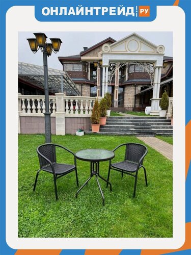 Изображение товара Набор мебели Bigarden "Terazza" Dark Brown 2+1