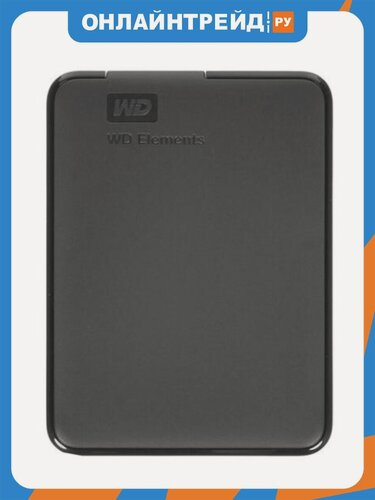 Изображение товара Внешний жесткий диск Western Digital WD Elements Portable, 5 ТБ, USB 3.0 (WDBU6Y0050BBK-WESN) черный