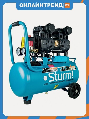 Изображение товара Компрессор Sturm! AC93224OL, малошумный
