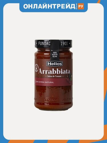 Изображение товара Соус Хелиос HELIOS томатный аррабиата “Salsa arrabbiata” 380 г