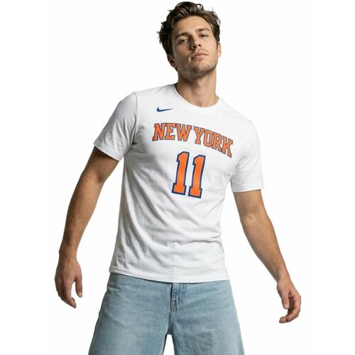 фото Футболка спортивная nike nba new york knicks jalen brunson tee, размер m, белый