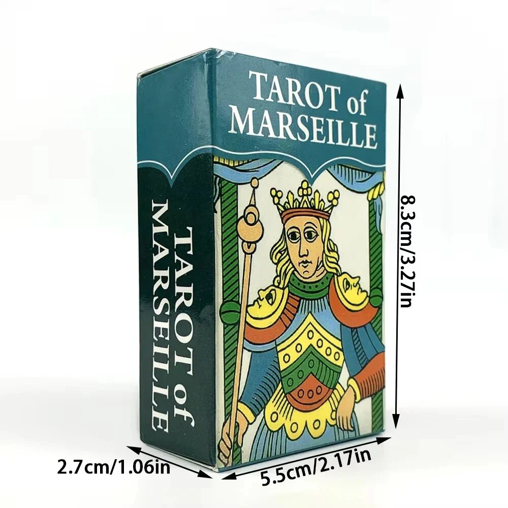 Мини-колода Таро Марселя
