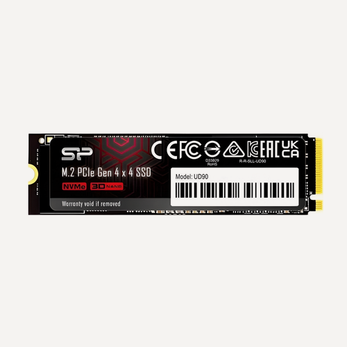Изображение товара Твердотельный накопитель Silicon Power UD90, черный, 2TB, M.2 2280, PCIe 4.0 x4, NVMe 1.4