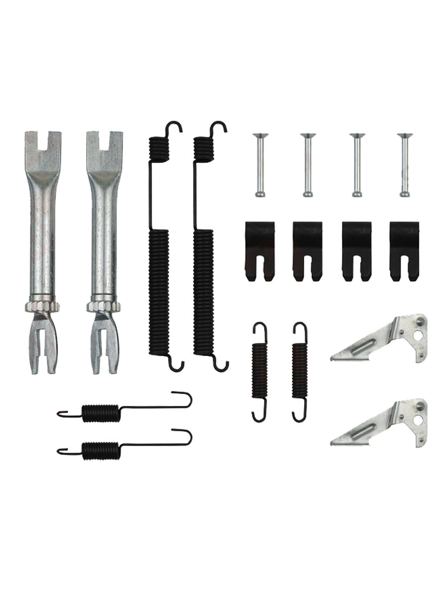 Комплект установочный барабанных колодок MASTERKIT 77AP301 для Skoda Rapid, VW Polo