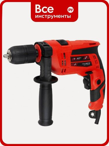 Изображение товара Ударная дрель BRAIT BDI720 21.01.020.049, для изготовления отверстий в кирпичной и каменной кладке