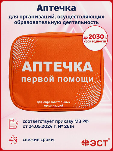 Изображение товара Аптечка ФЭСТ "Муссон", для образовательных организаций, для оказания первой медицинской помощи