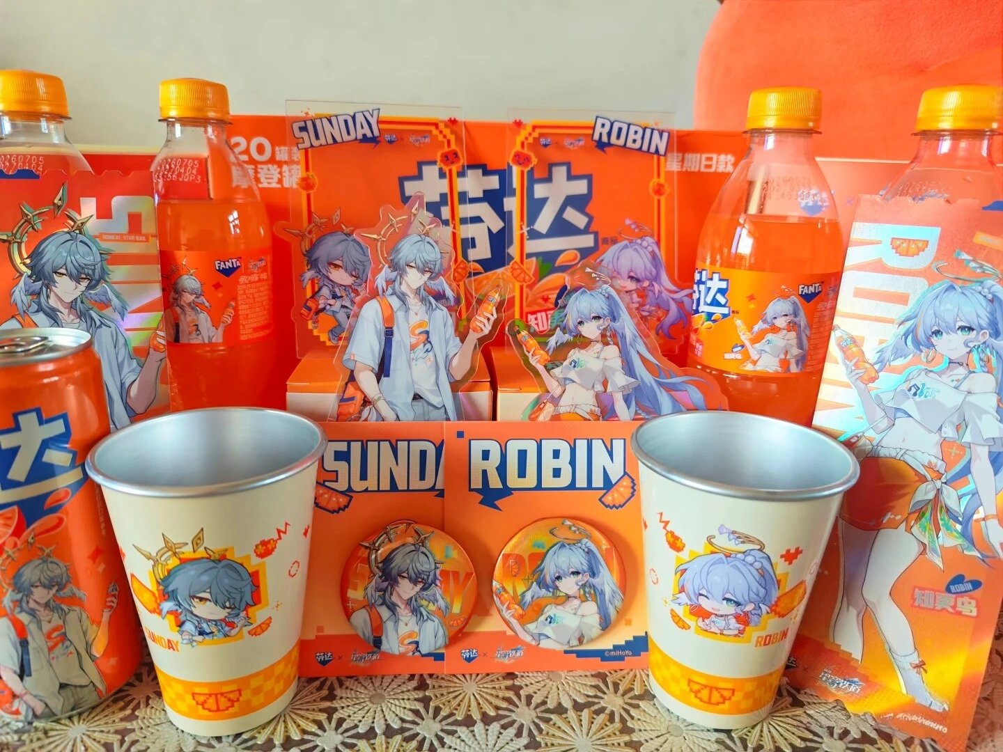 Фигурка HSR X Fanta Robin Sunday 350 мл Robin cup