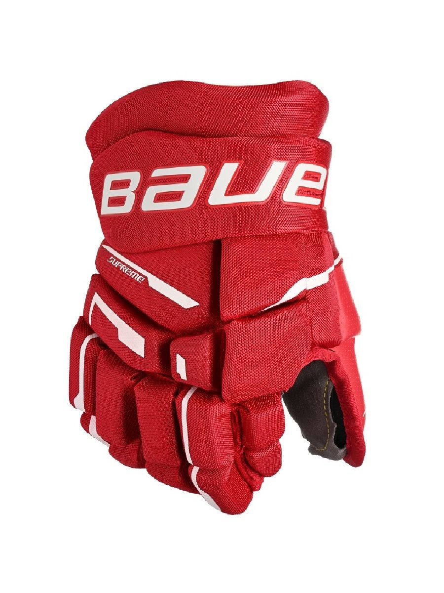 Перчатки хоккейные S23 SUPREME M3 GLOVE JR(10)/красный(RED)