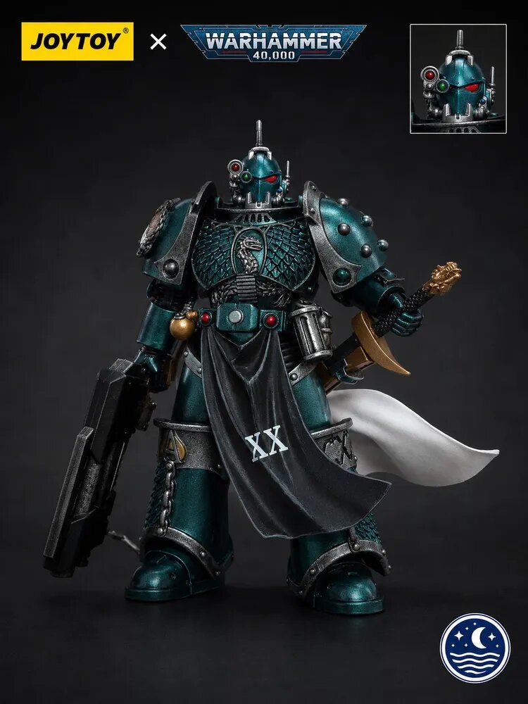 JOYTOY Warhammer 40K 1:18 сменная голова, ручная роспись