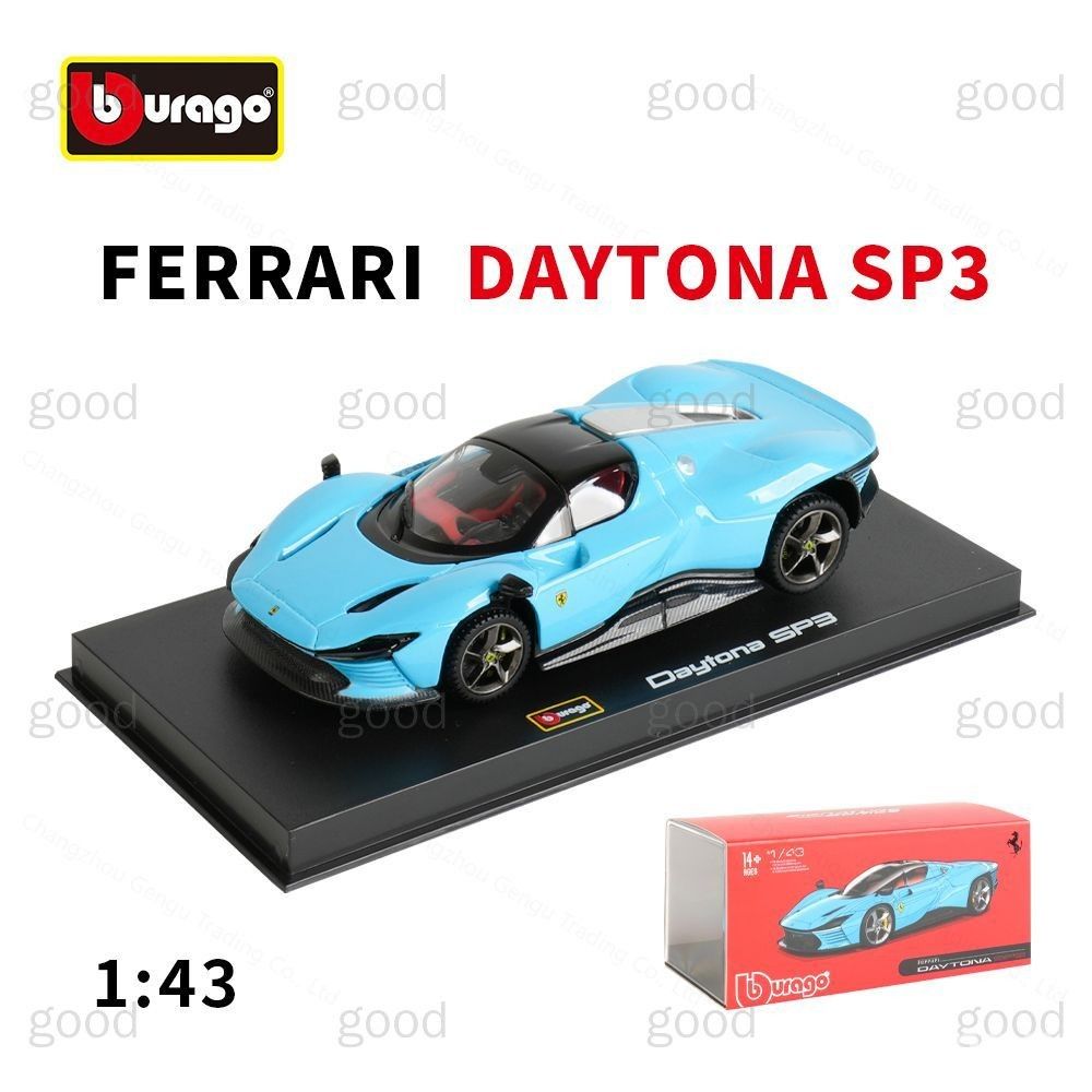 1:43 3 отлитая под давлением модель гоночного автомобиля Игрушки
