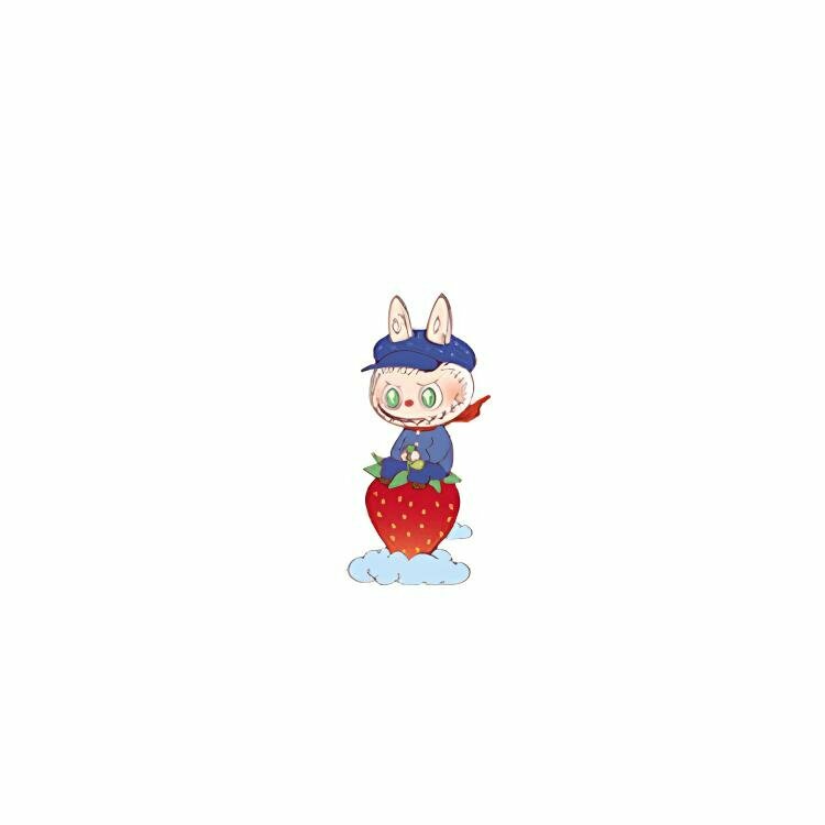 POP MART THE MONSTERS Фруктовая коллекция, Confirmed-Strawberry (Open)
