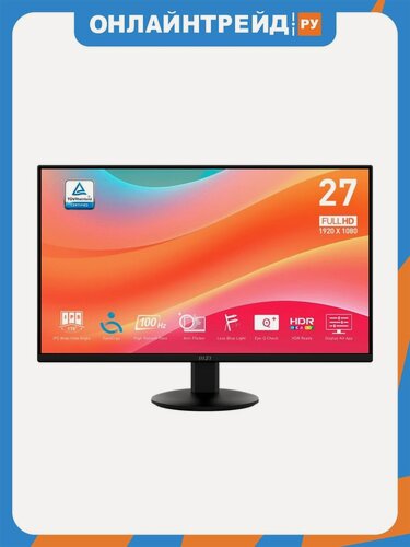 Изображение товара Монитор Msi Pro MP272L 27" черный