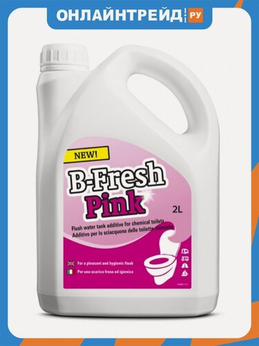 Изображение товара Жидкость для биотуалета Thetford B-Fresh Pink верхний бак 2 л