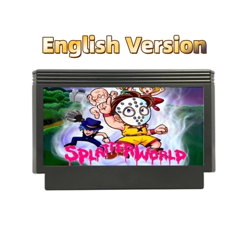 Игровая карта Splatter World для FC/NES 60/72 контактов FC60Pins-E