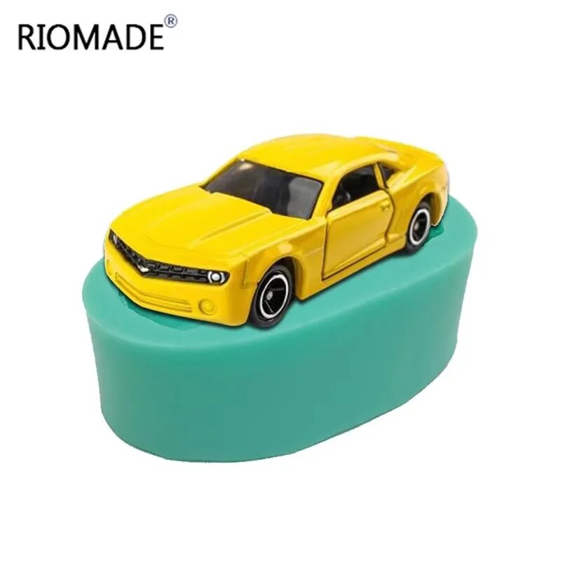Силиконовая форма для торта "Желтый гоночный автомобиль" F0942XC
