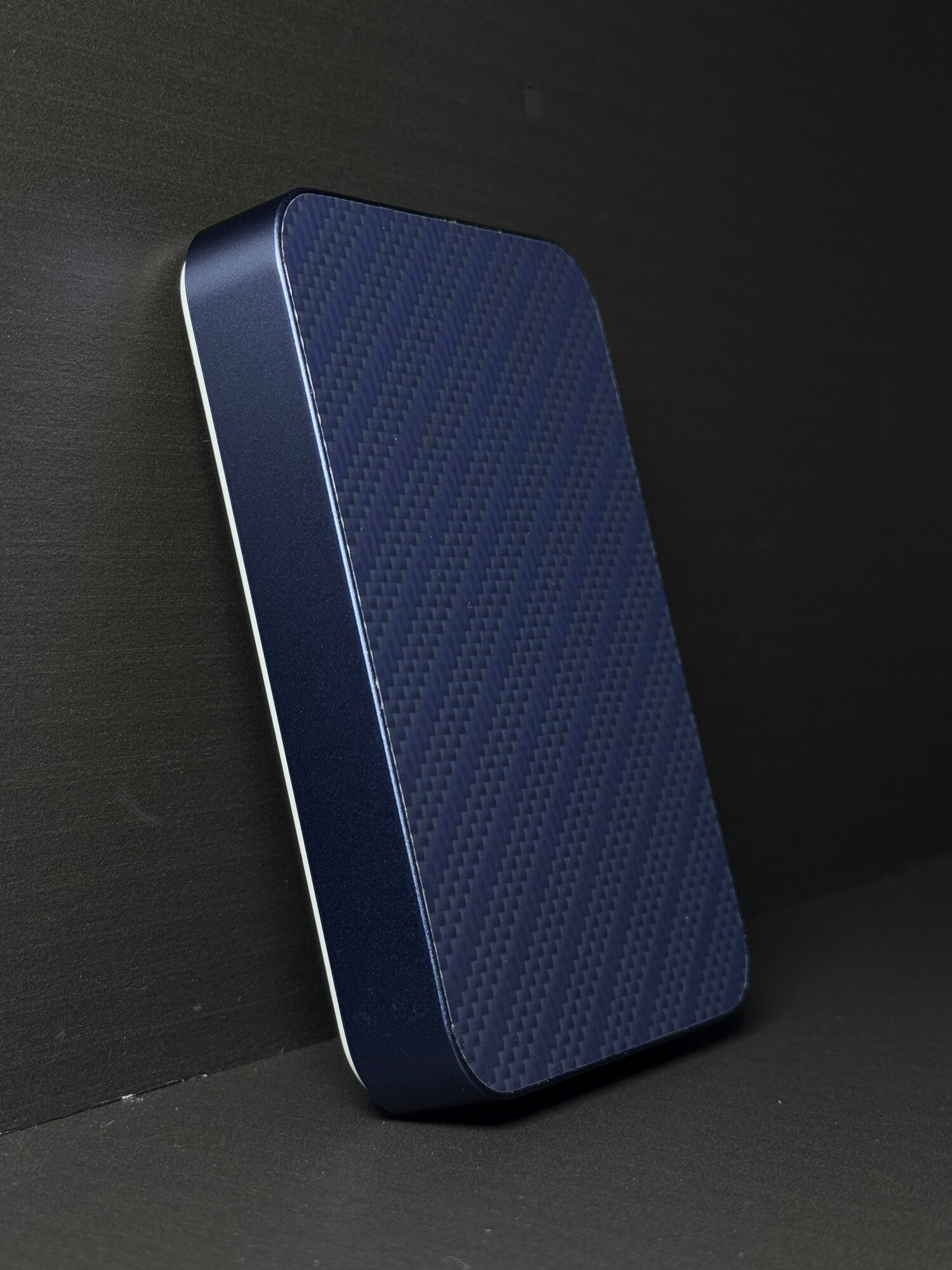 Блок питания MagSafe KEEPHONE Brendy / Быстрая зарядка аккумулятора: 10000 мАч, Повербанк, синий, с узором