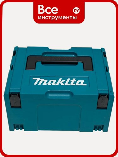 Изображение товара Кейс Makita MAKPAC 821551-8, для электроинструмента, синий, 395x295x210мм