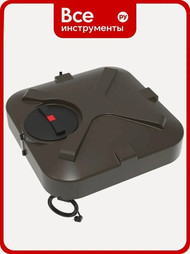 Изображение товара Бак для душа 200 л с подогревом коричневый Rostok Экопром 2016.0200.910.000