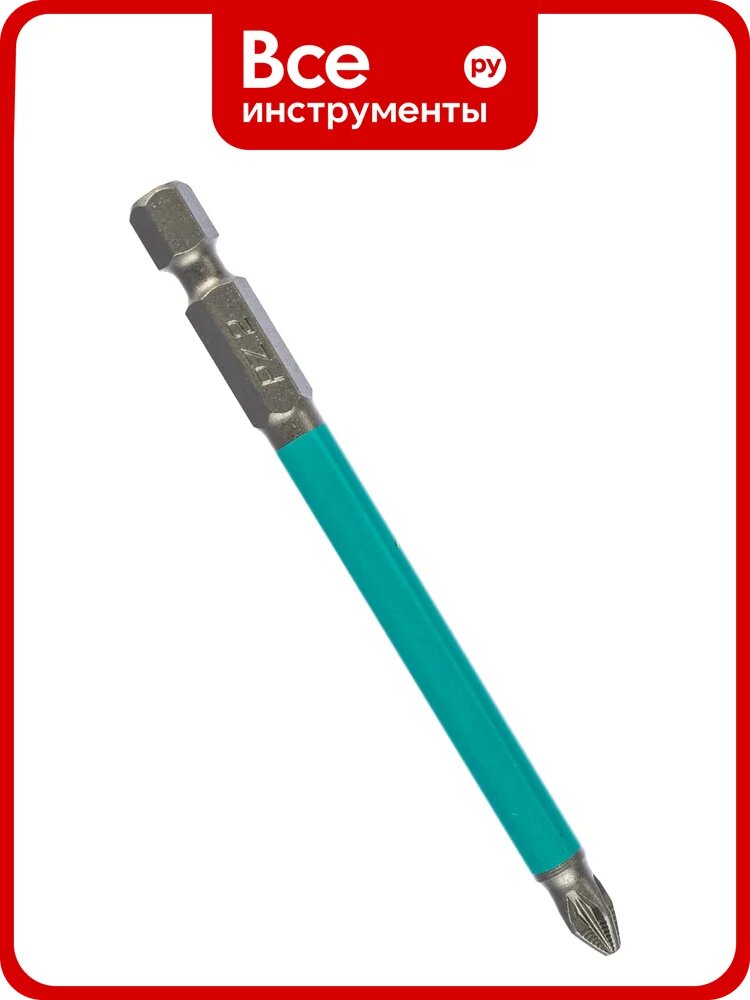 Насадка магнитная для больших нагрузок (2 шт; 90 мм; PZ2) Jettools W3‑22‑0902‑2, односторонняя PZ2 для шуруповертов