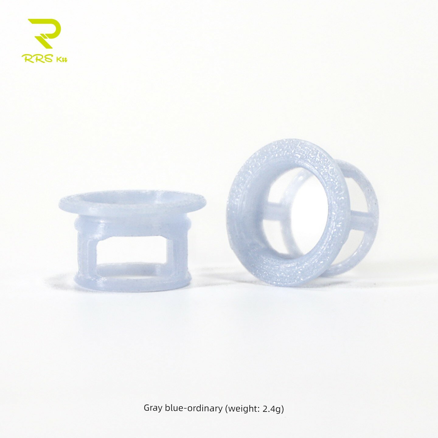 3D-печатная серо-голубая накладка для руля велосипеда, легкая деталь для велосипеда, вес 2.4 г