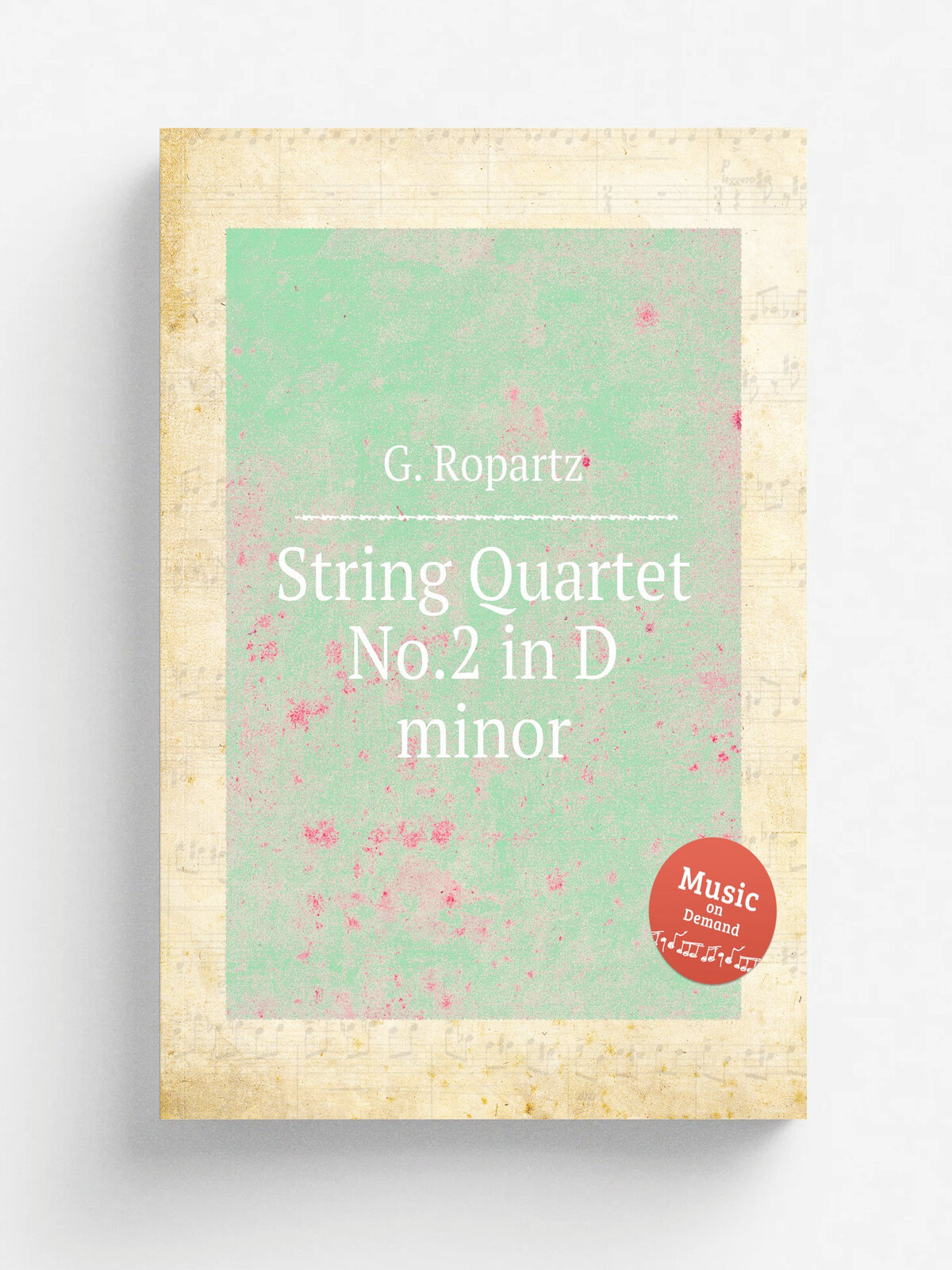 String Quartet No.2 in D minor | G. Ropartz | 1911 | Репринт