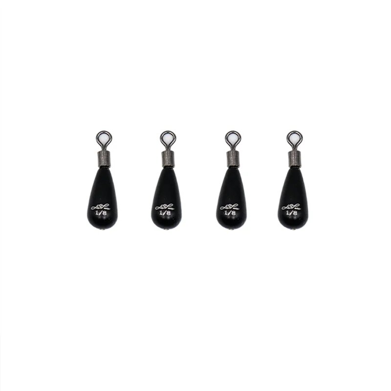 Вольфрамовое грузило LSP Rig Drop shape 3.5g, 4шт