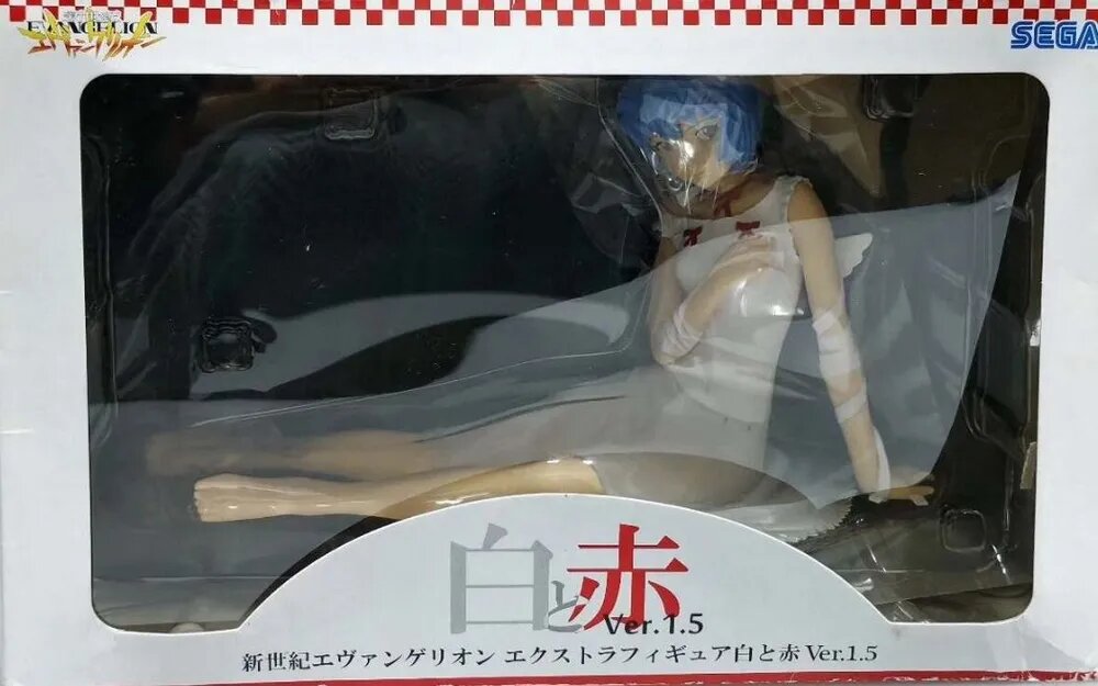 Аниме фигурка Евангелион / Evangelion Рэй Аянами / Rei Ayanami "Белая юбка" Sega