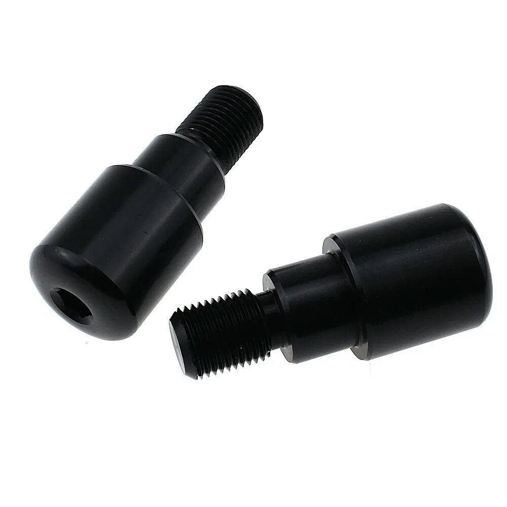 Заглушки руля алюминий для Yamaha FZ1N / FZ6N / FZ8 / XJ6 / MT-07. виброгасящие, 1 пара.